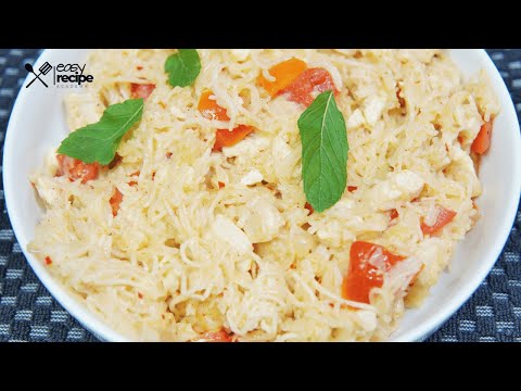 Cheesy Chicken Spaghetti - Perfect Comfort Food