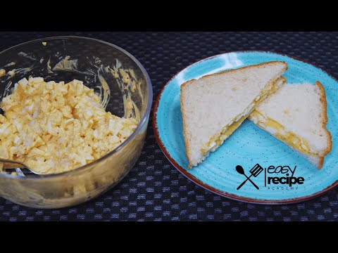 Homemade Masters Egg Salad Sandwich