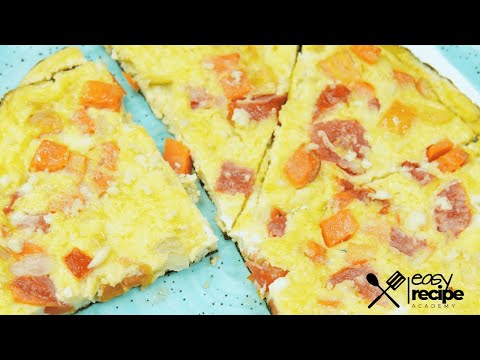 Egg Frittata In a Pan - Very Easy To Follow Recipe