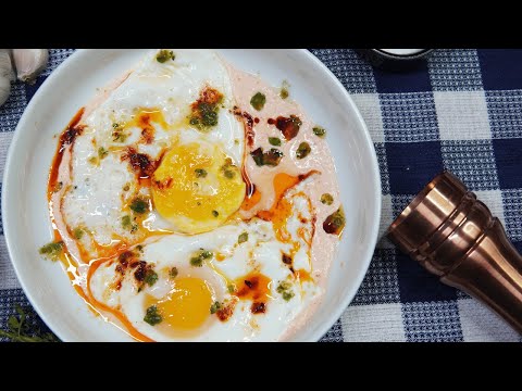 Authentic Turkish Eggs Recipe | Cilbir Delight