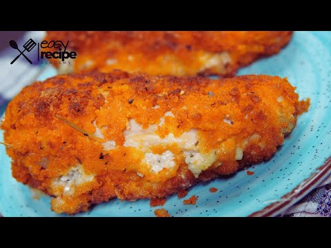 Cheese Stuffed Chicken Breast Recipe (EASY)