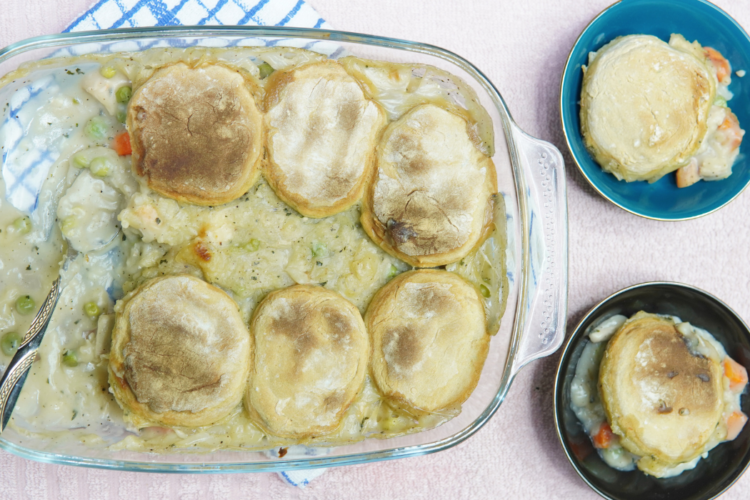 Chicken and Biscuit Casserole Recipe