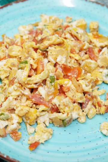 Mexican Scrambled Eggs Recipe