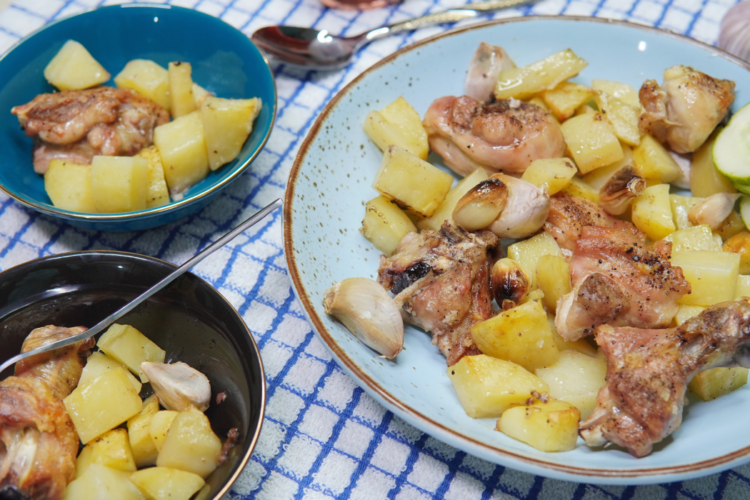 Roasted Chicken and Potatoes Recipe