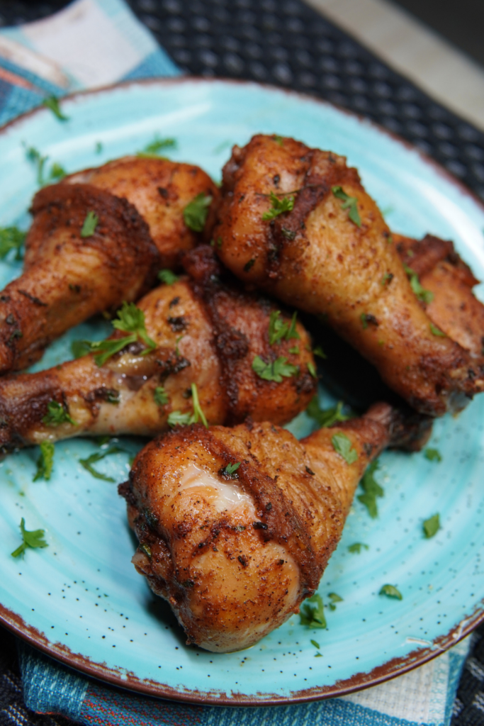 Baking the Oven Baked Chicken Legs