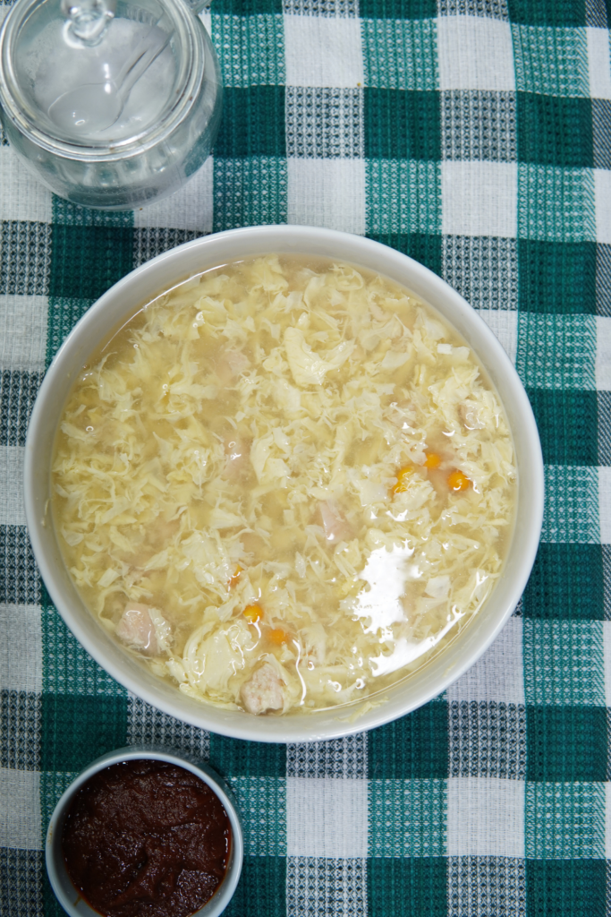 Chicken Corn Egg Drop Soup