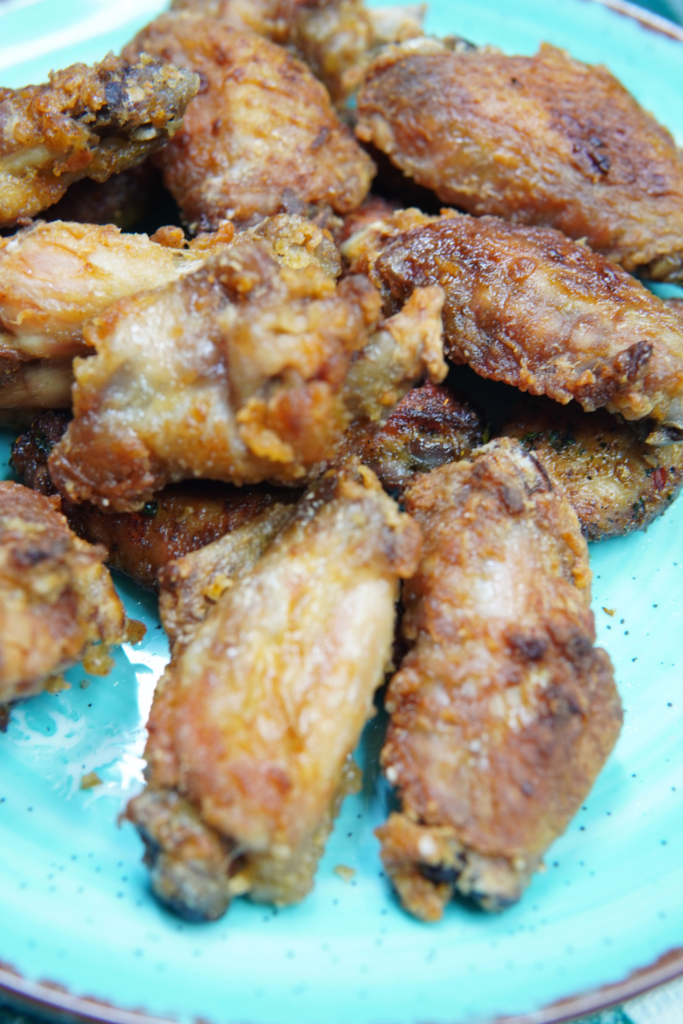 Cooking the Crispy Dry Rub Chicken Wings