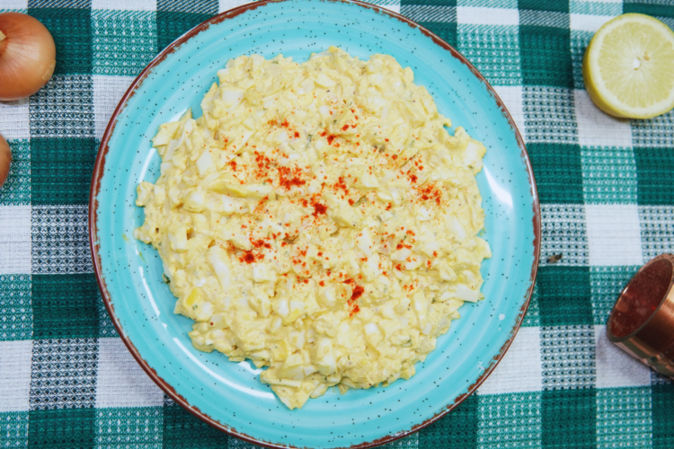 Dill Pickle Egg Salad Recipe