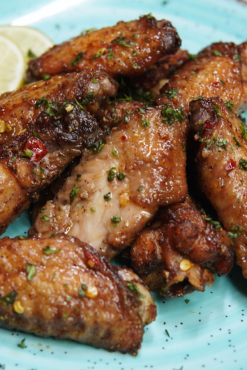 Honey Lemon Pepper Wings Recipe