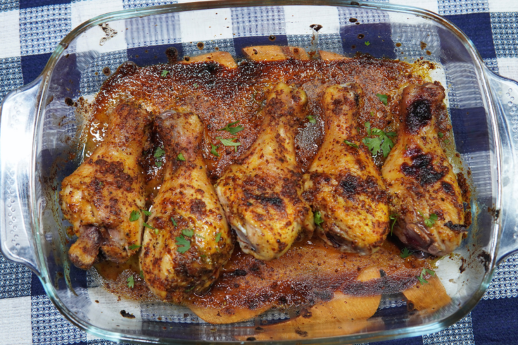 Honey Mustard Chicken Drumsticks Recipe