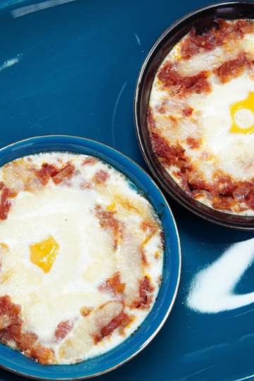 Italian Baked Eggs Recipe