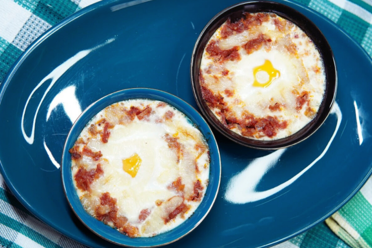 Italian Baked Eggs Recipe