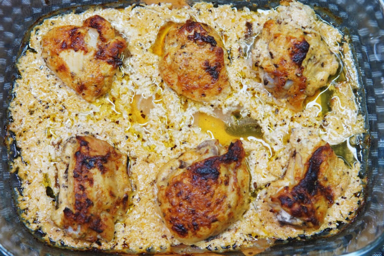 Lemon Garlic Greek Yogurt Marinated Chicken Recipe