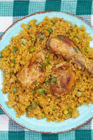 Puerto Rican Chicken and Rice Recipe