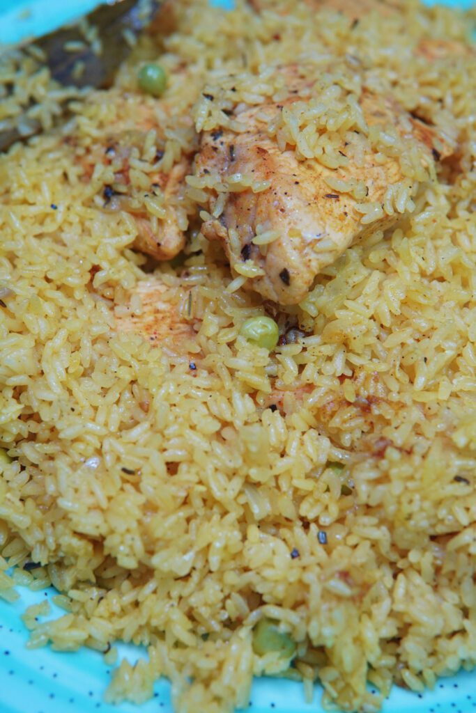 Storing the Mediterranean Chicken and Rice