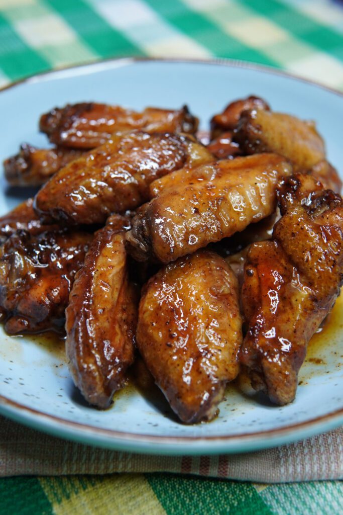 Preparing the Baked Chicken Wings