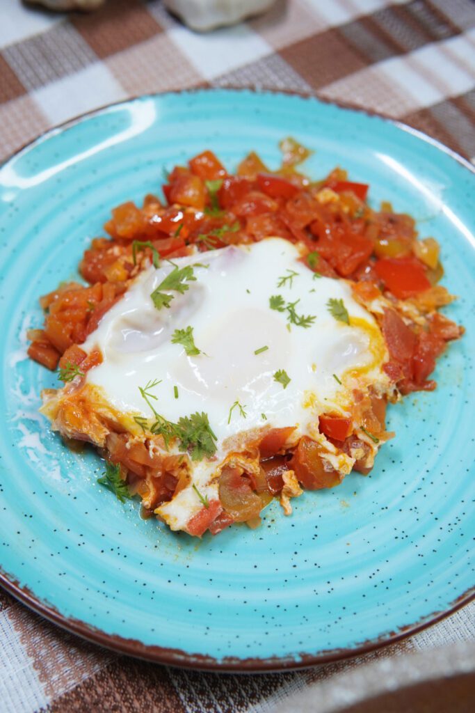 Serving the Shakshuka