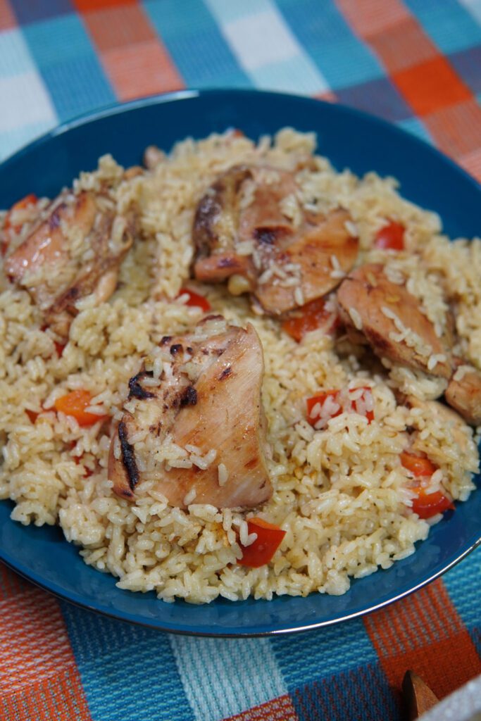 Caribbean Jerk Chicken and Rice