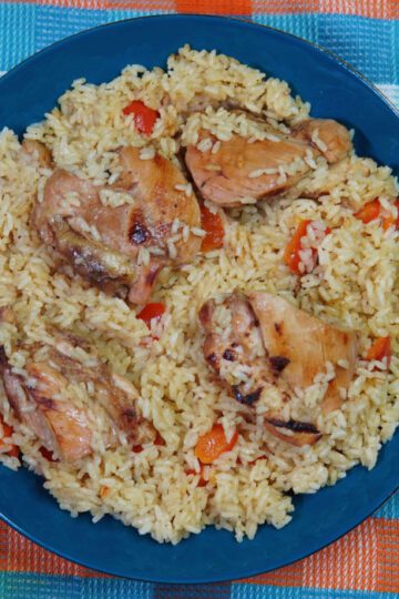 Caribbean Jerk Chicken and Rice Recipe