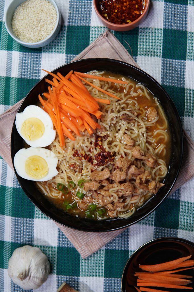 Cooking the Easy Chicken Ramen