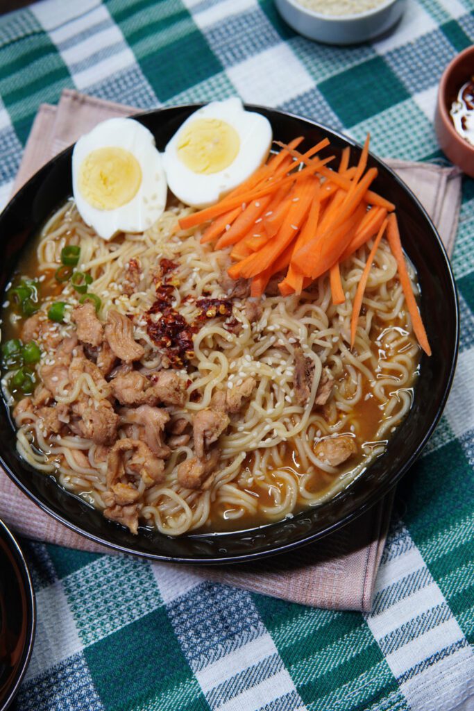 Storing the Easy Chicken Ramen