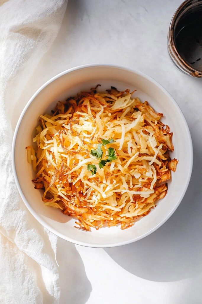 Cooking Air Fryer Hash Browns