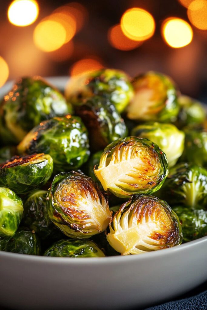 Cooking the Brussels Sprouts in the Air Fryer