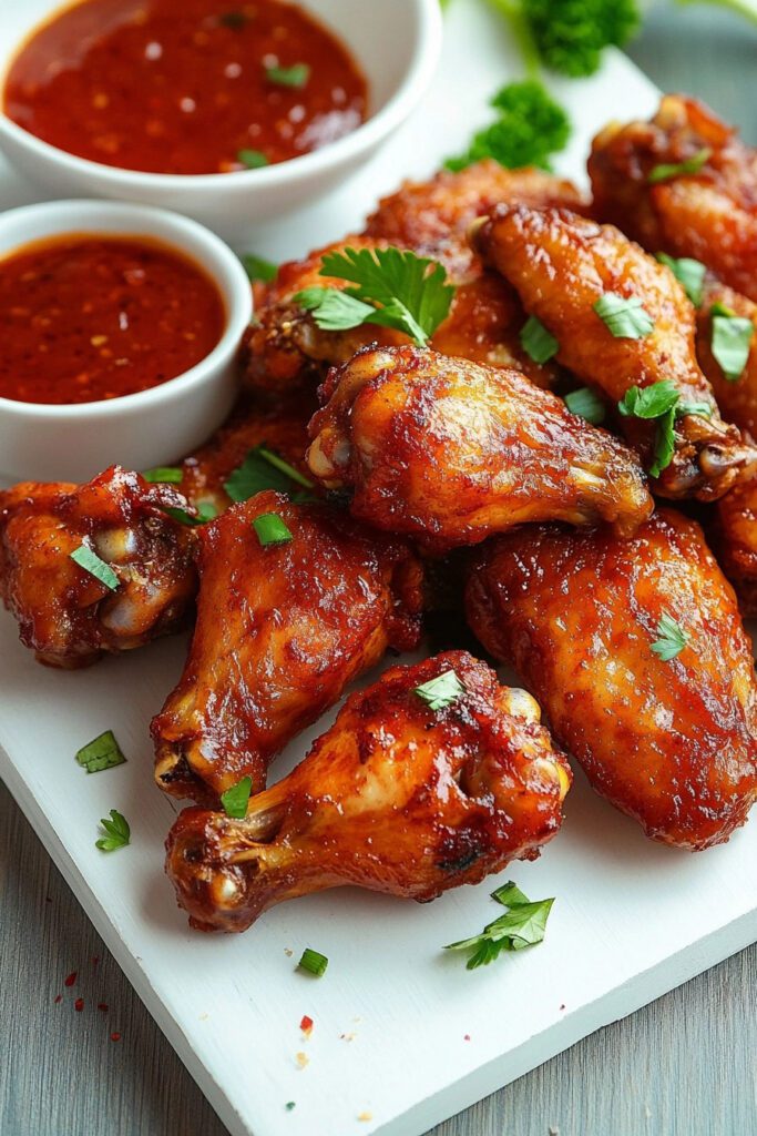 Cooking the Chicken Wings in the Air Fryer