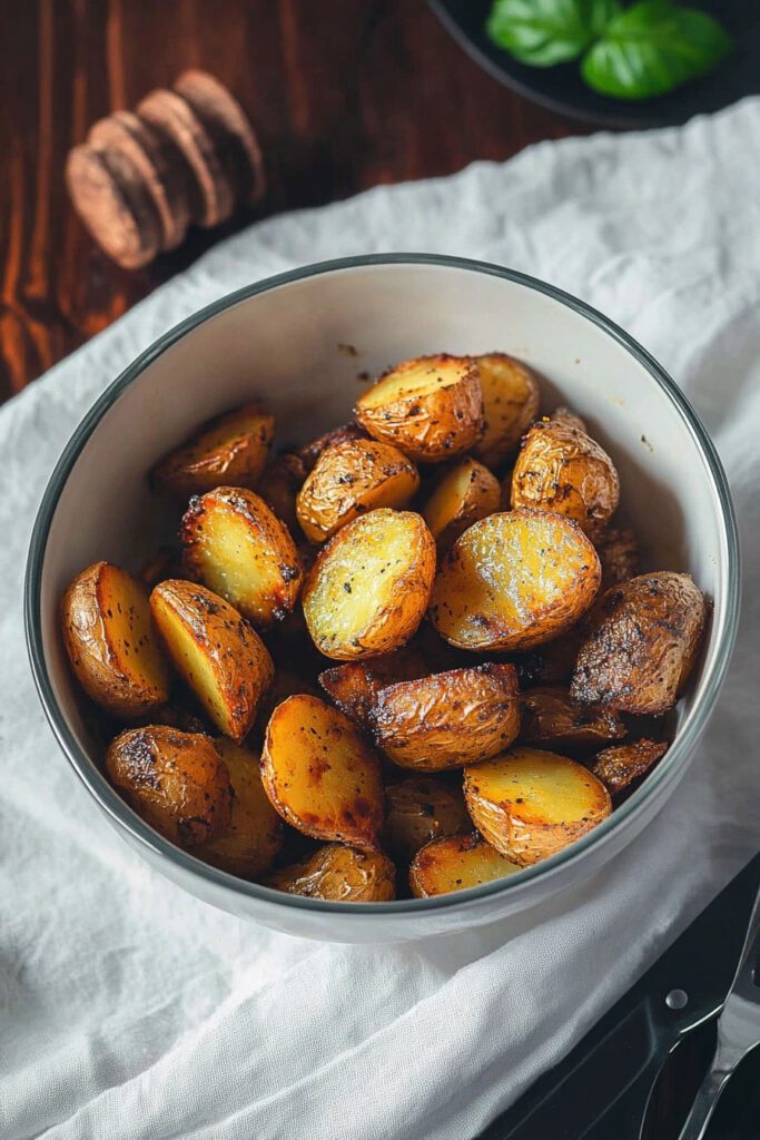 How to Prepare and Cook Air Fryer Roasted Potatoes