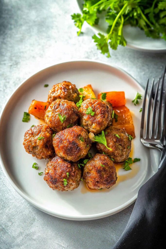 How to Serve Air Fryer Meatballs