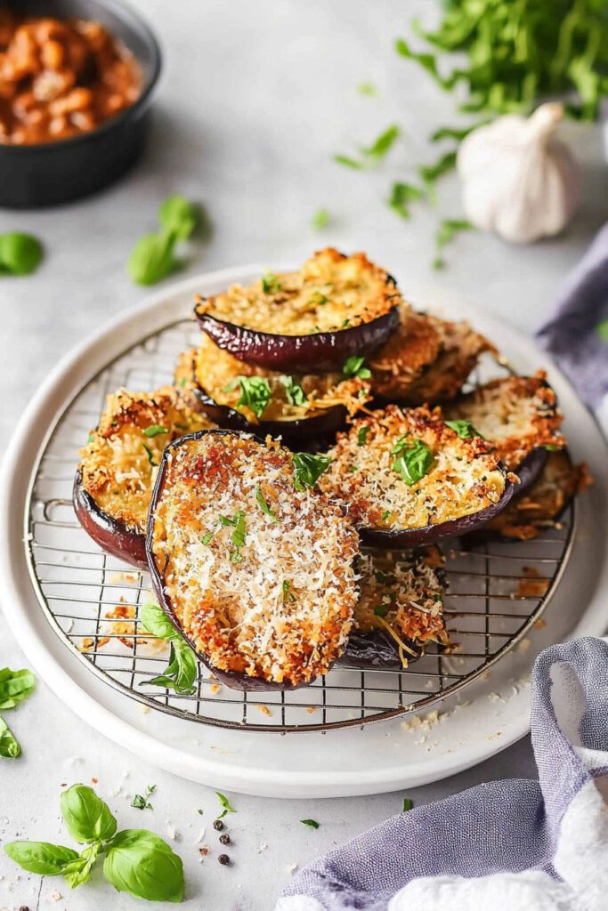 Instructions for Air Fryer Eggplant