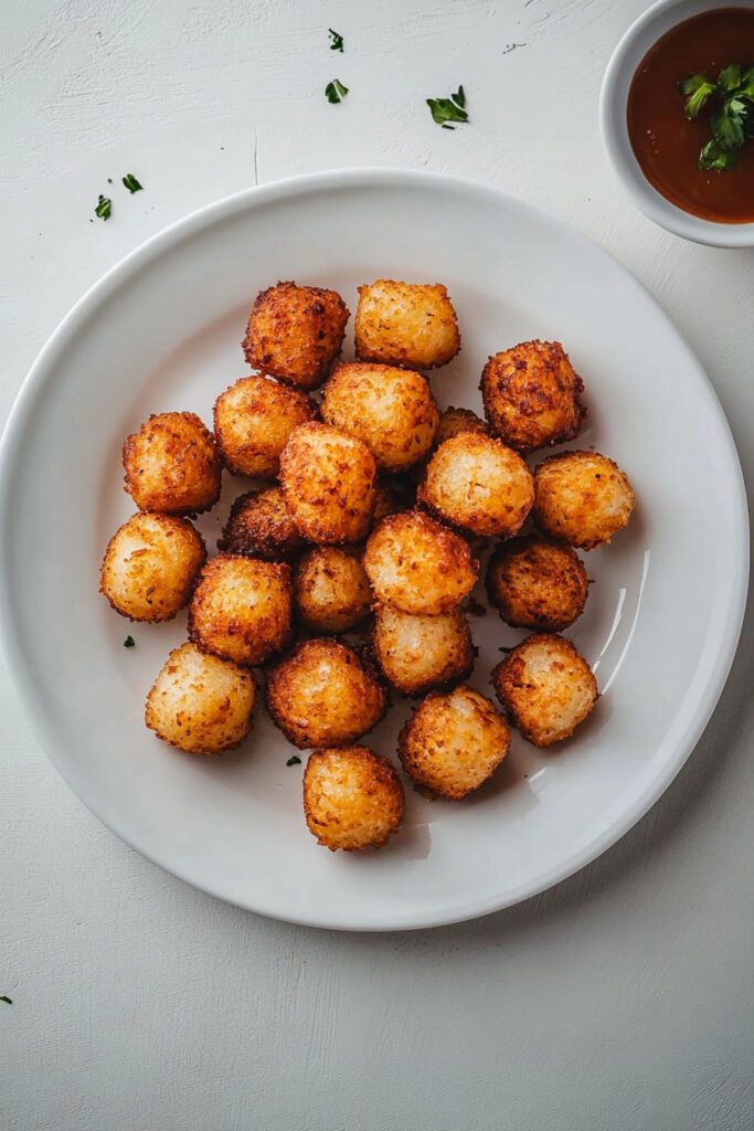 Preparing Your air fryer tater tots