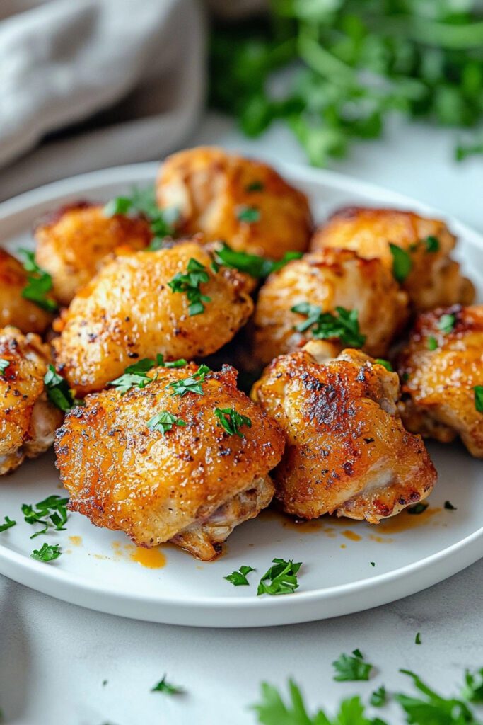 Preparing the Chicken Thighs