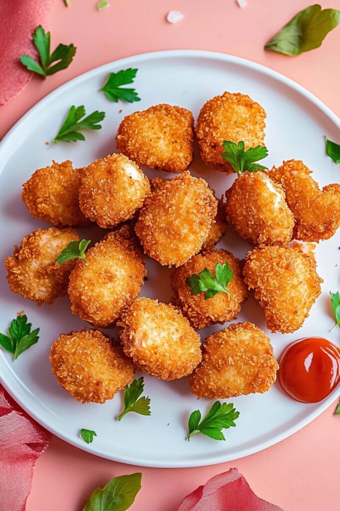 Prepping the Chicken Nuggets