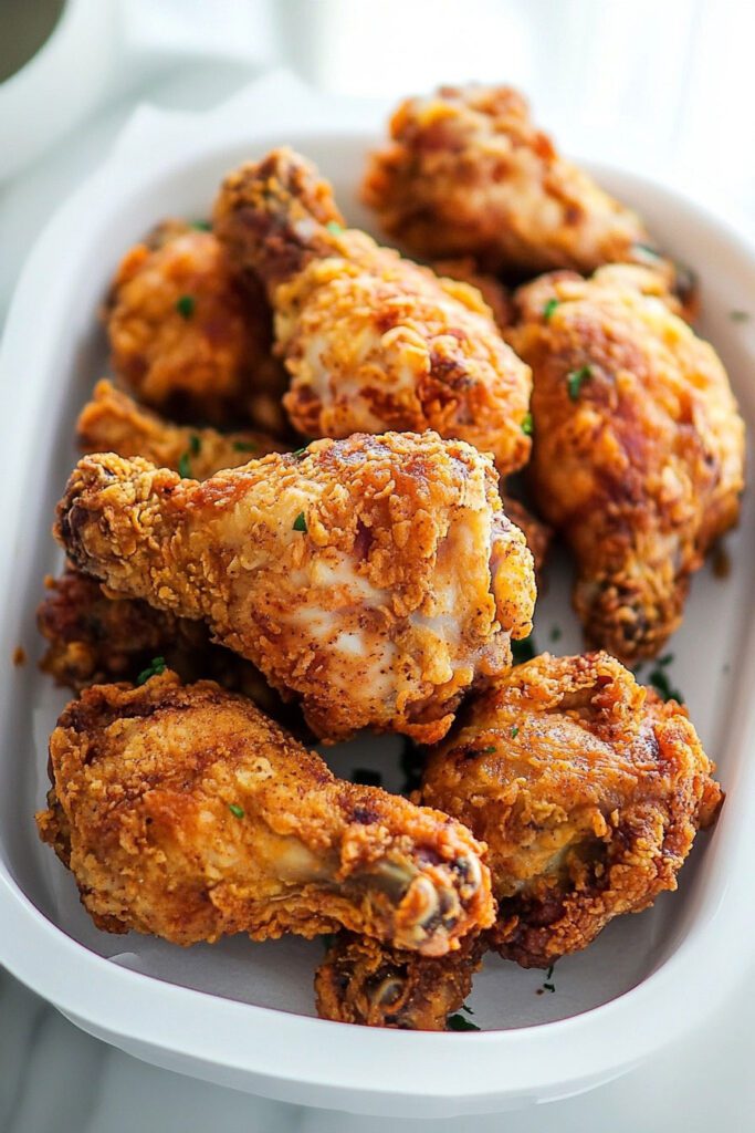 Serving Tips air fryer fried chicken