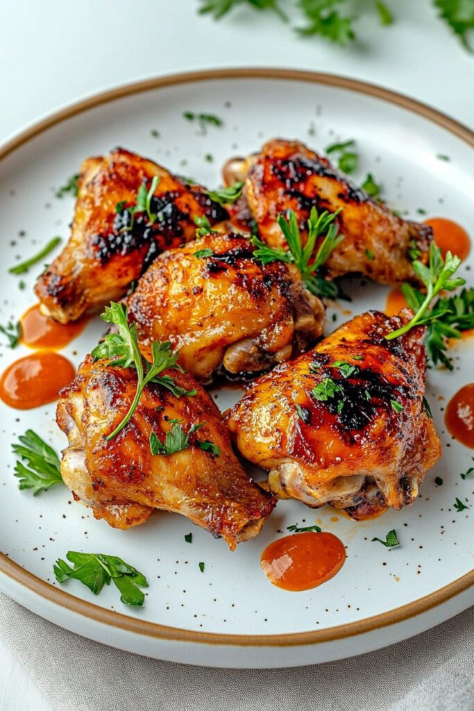 Serving Your Air Fryer Chicken Thighs