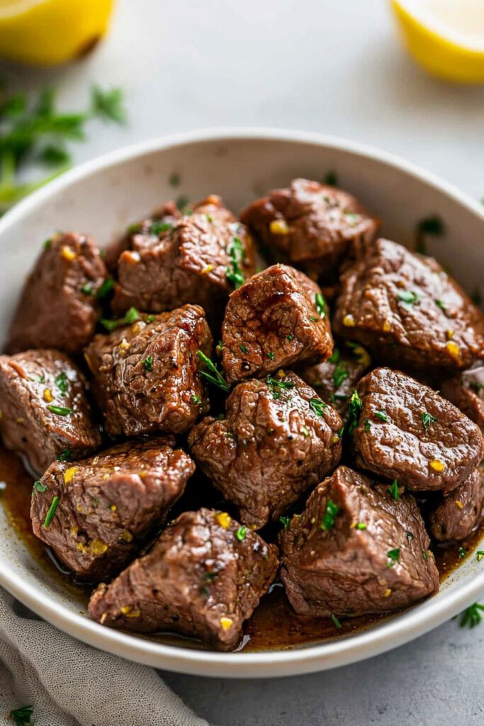 Storage the Air Fryer Steak Bites