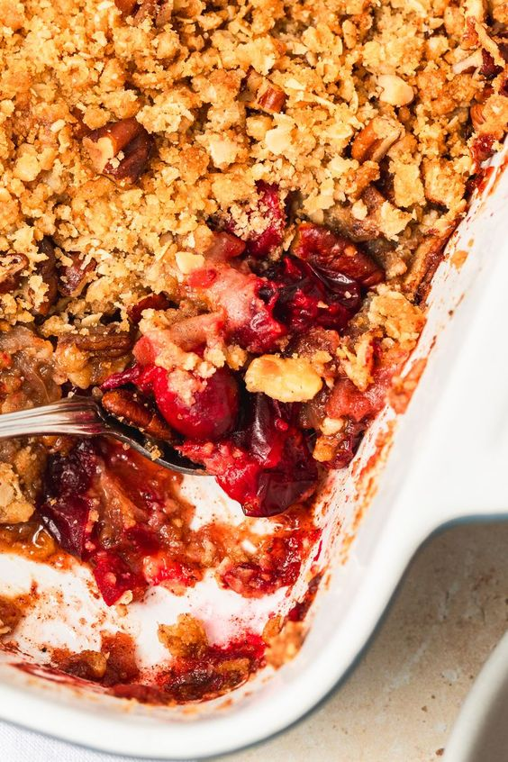 Apple-Cranberry Crisp