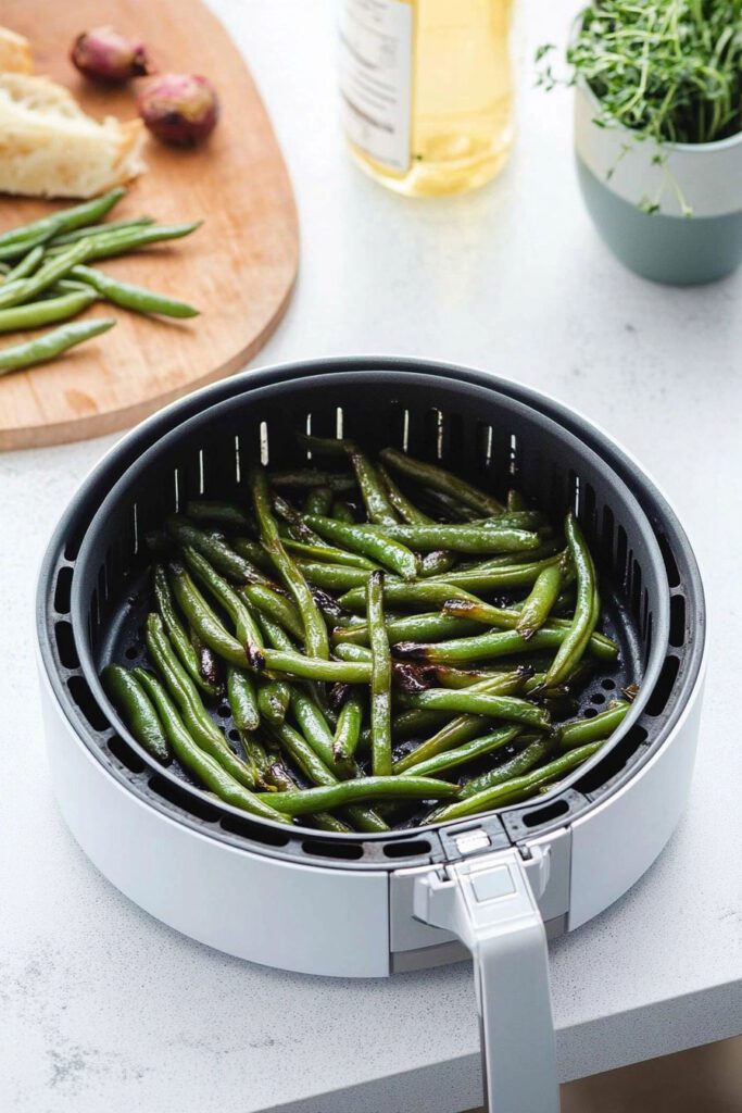 Cooking the Green Beans