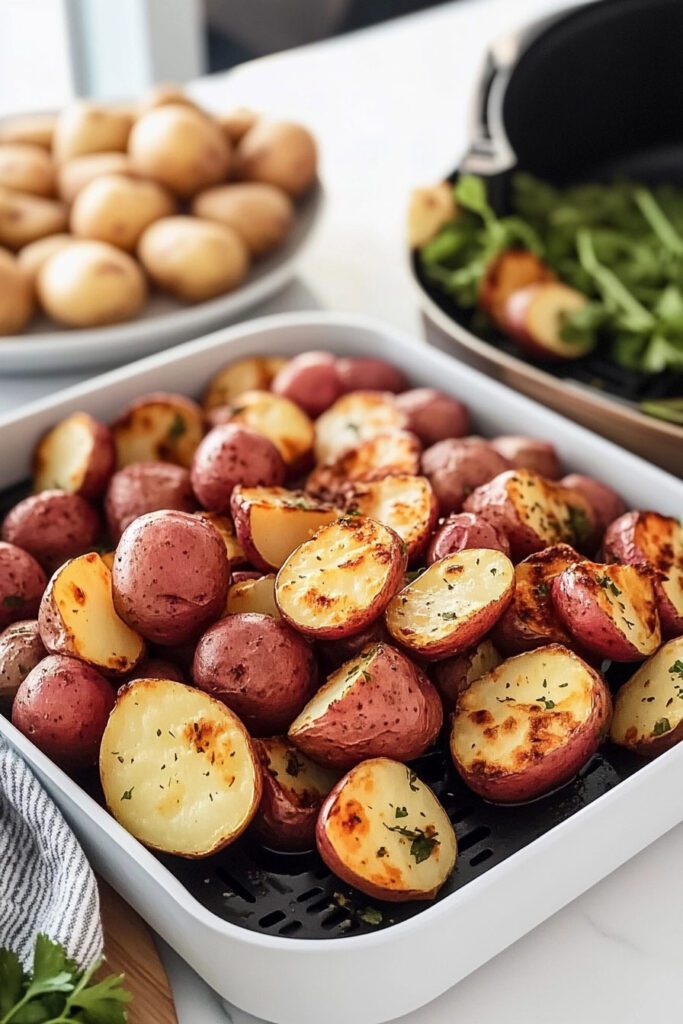 Instructions for Air Fryer Red Potatoes