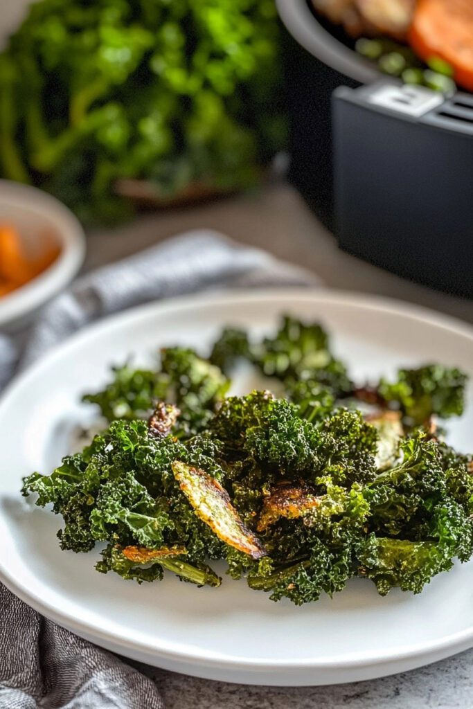 Serving Suggestions Air Fryer Kale Chips