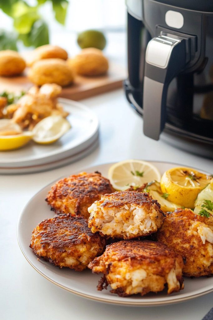 Storing the Air Fryer Crab Cakes