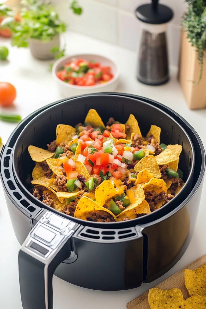 Air Fryer Nachos