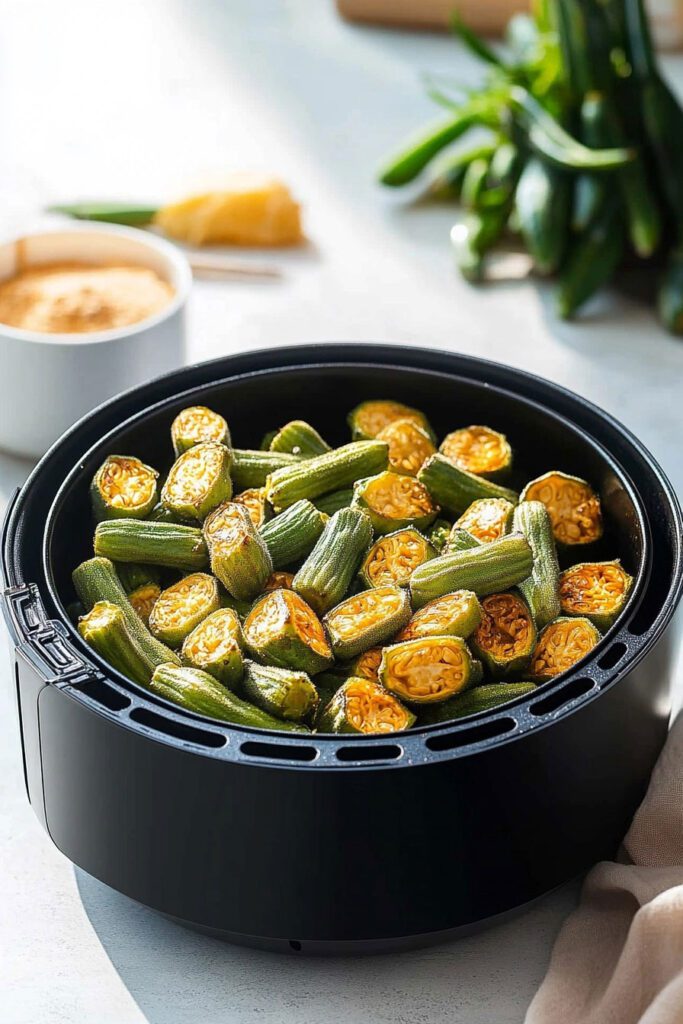 Air Fryer Okra