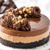 No Bake Nutella Cheesecake