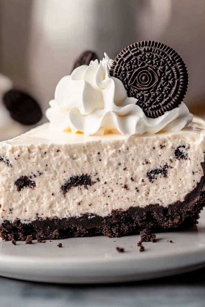 No Bake Oreo Cheesecake