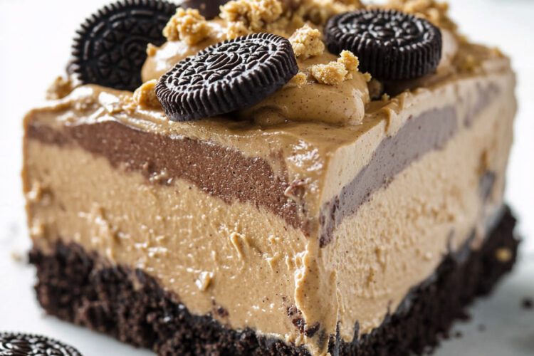 No Bake Peanut Butter Oreo Dessert