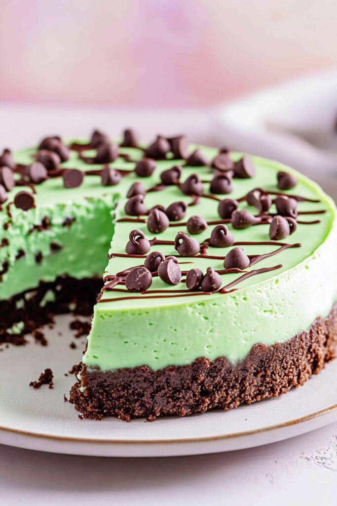 Storing Your Mint Chocolate Cheesecake