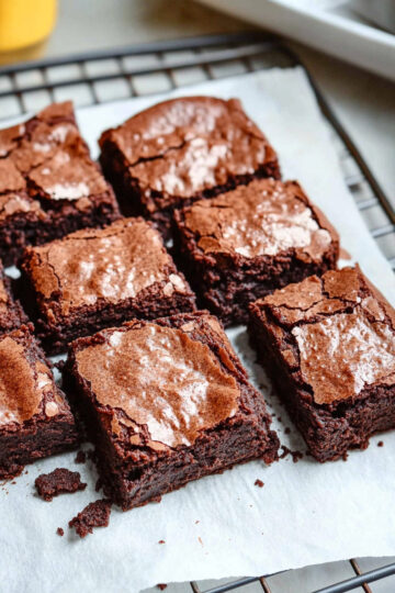 AIP Cassava Flour Brownies