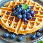 AIP Cassava Flour Waffles